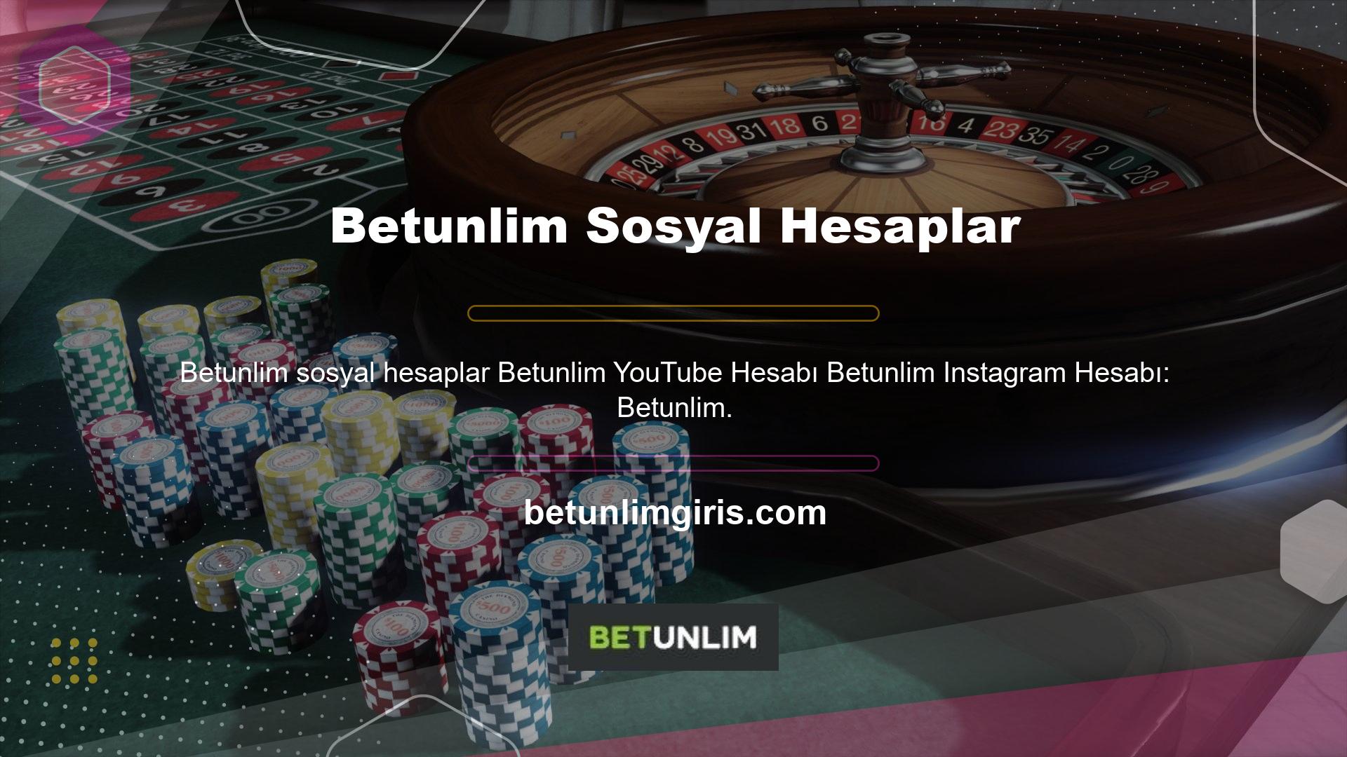 Com Resmi Hesabı Casino Oyunları ve Spor Bahisleri, Sosyal Medya Yarışmaları ve Mevcut Bonus Teklifleri tüm site hisselerini paylaşmak için bulunabilir